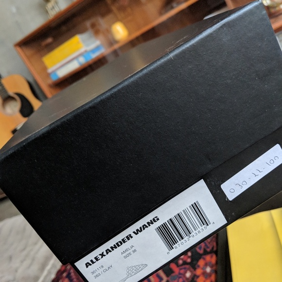 Alexander Wang Suede Studded Mules - Picture 2 of 4